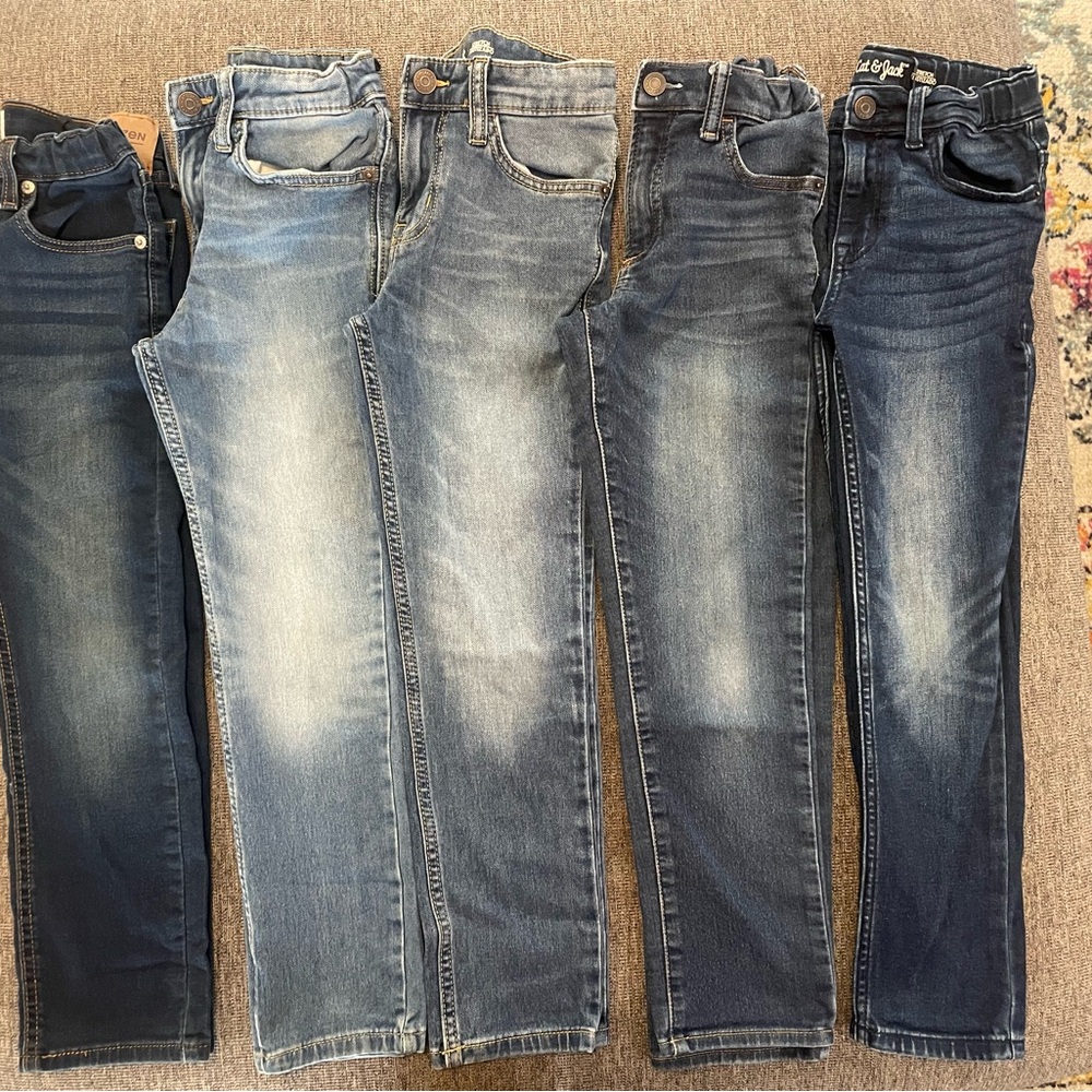 Boys size 8, jean bundle